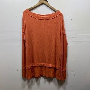 Free People North Shore Thermal Top Small